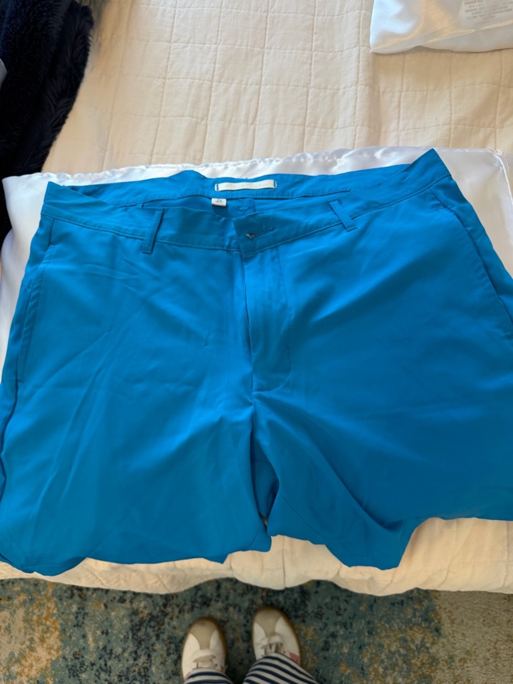 Robert Graham Men's Teal Blue Shorts